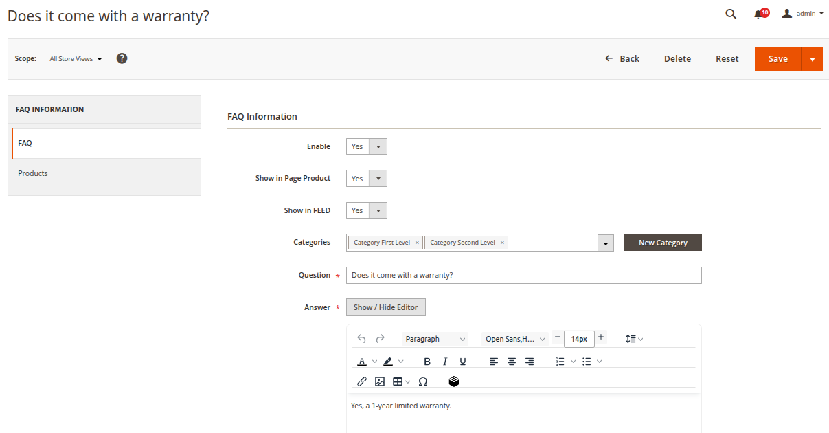 Edición General de FAQ